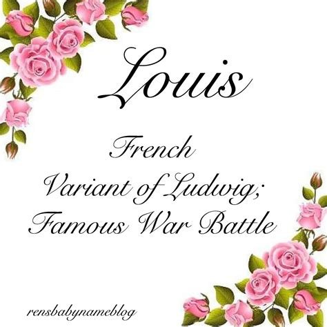 Louis Meaning Name Literacy Ontario Central South