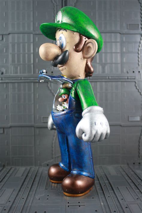 Luigi Mech Figure By Kodykoala On Deviantart