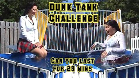 Dunk Tank Challenge Can You Last For 29 Minutes In 2021 Dunk Tank