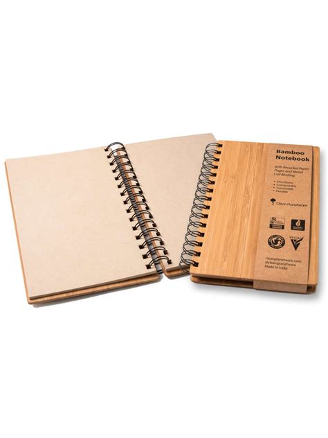 Bamboo Notebook - Brush with Bamboo