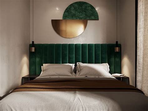 Maybe you would like to learn more about one of these? Emerald Green Velvet Headboard | Neutrals With Pop Of ...