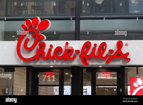 Chick Fil A Logo Hi Res Stock Photography And Images Alamy