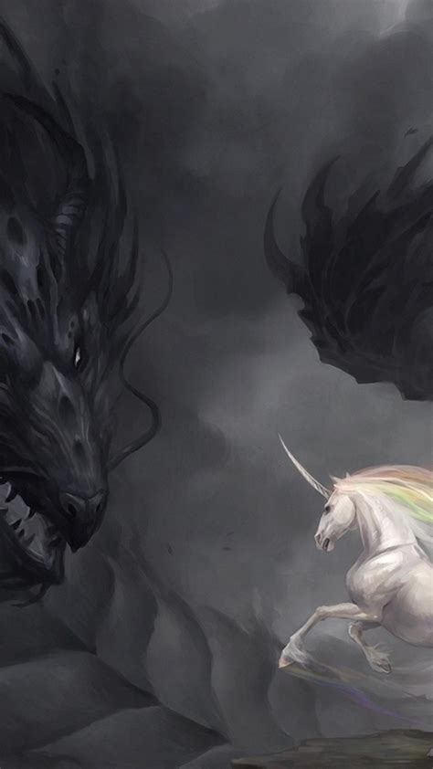 Dragon Unicorn Wallpapers Top Free Dragon Unicorn Backgrounds