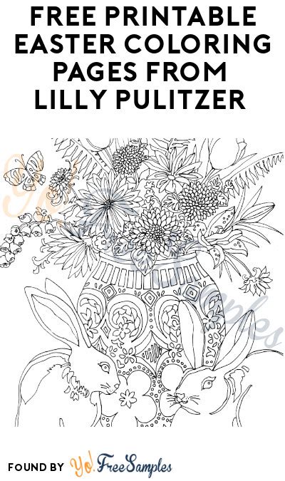 Get to lilly pulitzer for a free printed mug with every $100.00, you spend. FREE Printable Easter Coloring Pages from Lilly Pulitzer ...