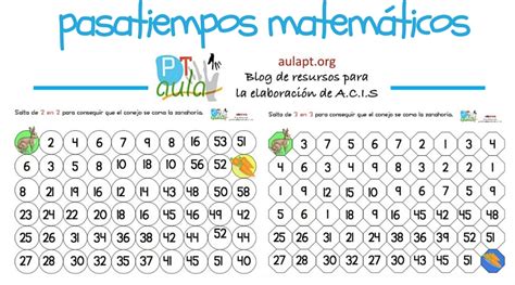 Juegos matemáticos ✅ para aprender los números, cantidades, formas, sumas, restas, multiplicaciones y mucho más. Pasatiempos matemáticos. Series de 2 en 2 y de 3 en 3 ...