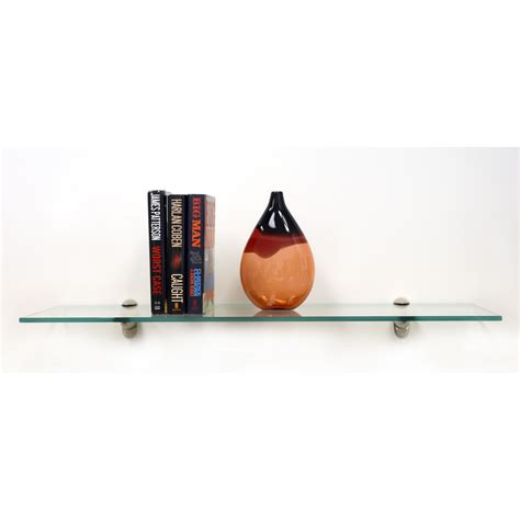 Our bathroom storage & organization category offers a great selection of shelves and more. Spancraft Glass Floating Glass Bathroom Shelf & Reviews ...