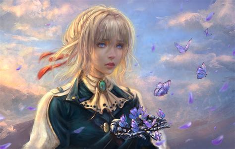 Violet Evergarden Anime Girl Hd Anime K Wallpapers Images Backgrounds Photos And Pictures
