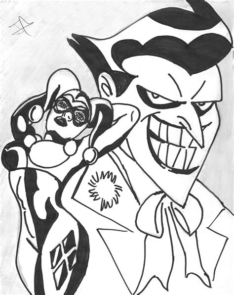 Total 106 Imagen Dibujos Harley Quinn Y Joker Viaterramx