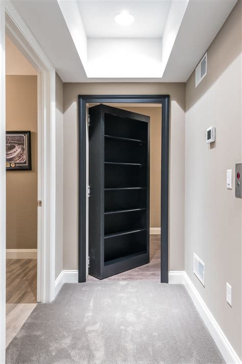 Olympic paint's black magic perfectly satisfies consumers' desire for privacy. black magic is already a bestseller and the company notes that its classic hue is a great compliment to blush pinks, trendy grays, and warm a tiktoker discovered a hidden staircase leading to a secret basement in their house. Secret Passage - Traditional - Basement - Other - by ...