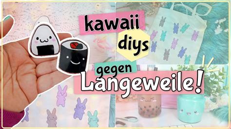 Bastel Anleitungen Mit Dingen Die Jeder Zuhause Hat 🌸🎨 Kawaii Diys