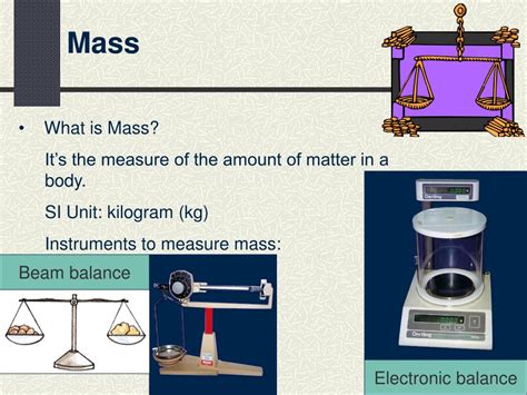 Ppt Mass Weight And Density Powerpoint Presentation Free Download Id6924466