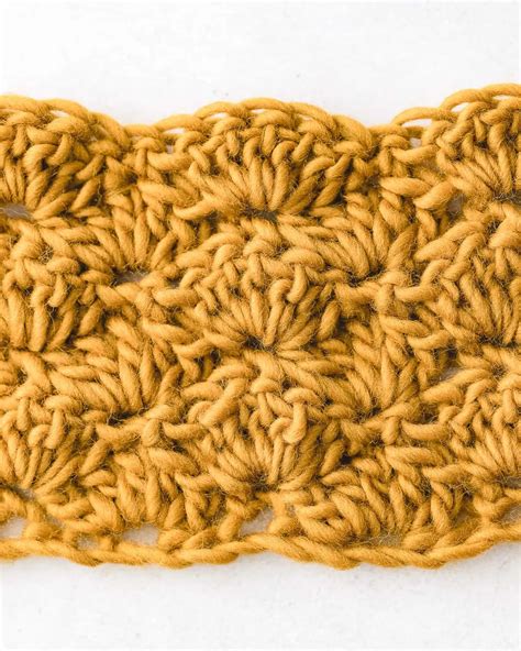 How To Crochet Shell Stitch Step By Step Tutorial Sarah Maker