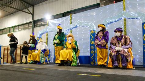 Mil Cuatrocientas Personas Acuden A La Visita De Los Reyes Magos A La
