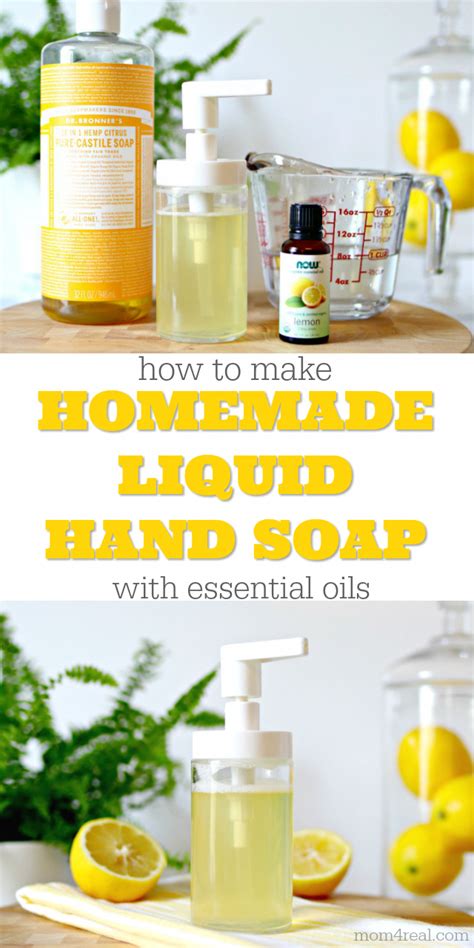 3 Ingredient Liquid Hand Soap Did You Know That You Only Need 3