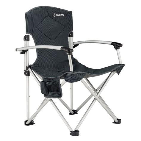Textilene sling folding chair, garden chair, aluminum chair. Outdoor KingCamp Portable Heavy Duty Folding Camping Chair ...