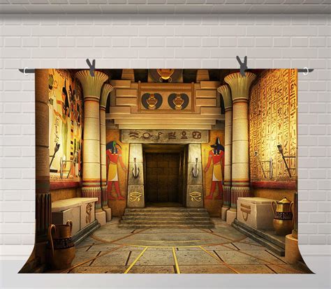 Buy Fuermor Ancient Egyptian Palace Photography Background Egyptian Mural Backdrop Egypt Theme