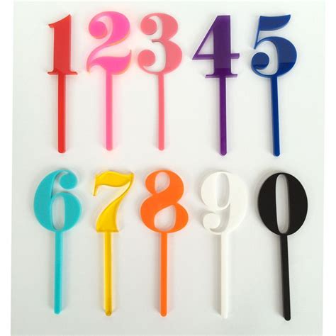 Number Cake Toppers Number Cake Toppers Number Cakes Cake Toppers