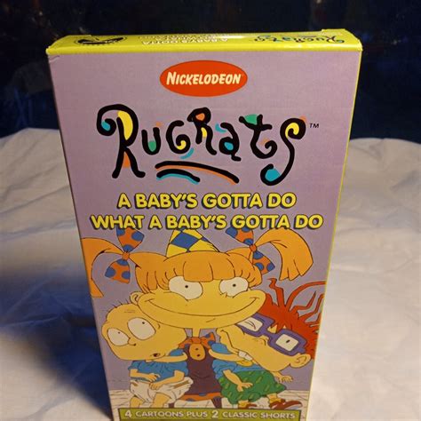 Rugrats A Babys Gotta Do What A Babys Gotta Do VHS 1993