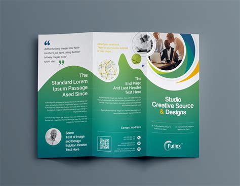 Hypnosis Professional Tri Fold Brochure Template 001203 Template