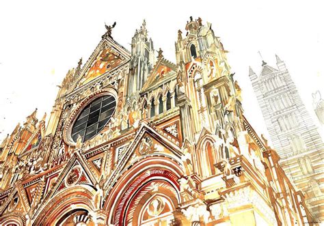 New Architectural Watercolors By Maja Wronska Colossal