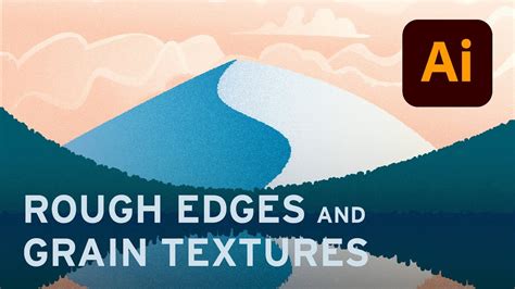 Roughen Edges And Add Textured Gradient In Adobe Illustrator Youtube