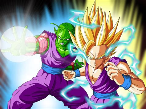 Maybe you would like to learn more about one of these? Gohan SSJ2 and Piccolo by JonathanPiccini-JP on DeviantArt