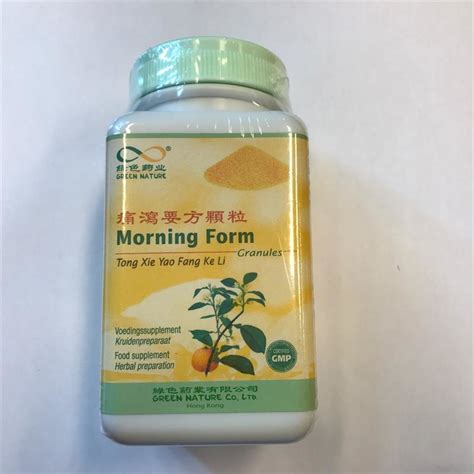 Tong Xie Yao Fang Ke Li Morning Form Granules Granules Formulas