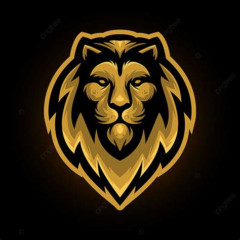Lion Mascot Logo Vector Png Images Golden Lion Mascot Lion King
