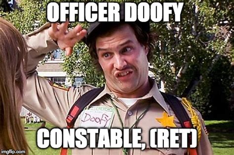 Special Officer Doofy Imgflip