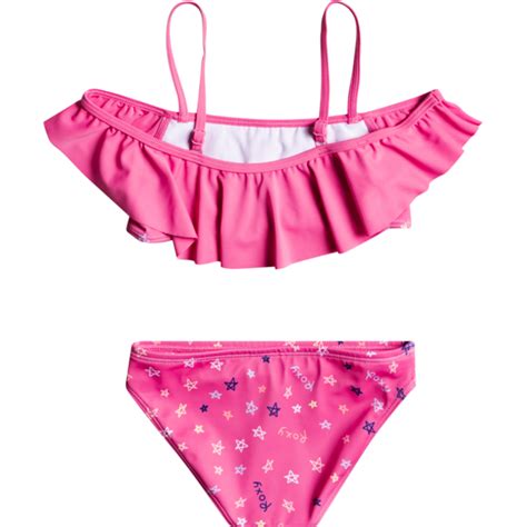 These Chrismas T Roxy Tiny Stars Flutter Bikini Set Girls Pink Guava Star Dance Are Fashion