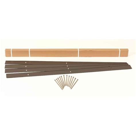 Learn about some of the choices, ranging from natural to manufactured materials. ProFlex 24 ft. x 4 in. Bronze Aluminum Landscape Edging ...