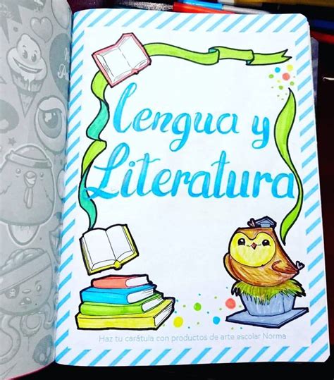 Caratulas Faciles De Lengua Y Literatura ~ Caratula De Lengua Y