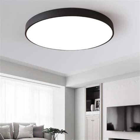18W 30W 36W LED Ceiling Light Ultra Thin Flush Mount Kitchen Round Home