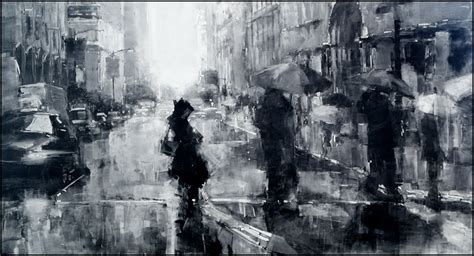 Into The Vague Painted Cityscapes By Jeremy Mann
