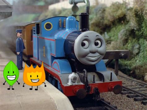 Firey And Leafy Meets Thomas By Adrianmacha20005 On Deviantart