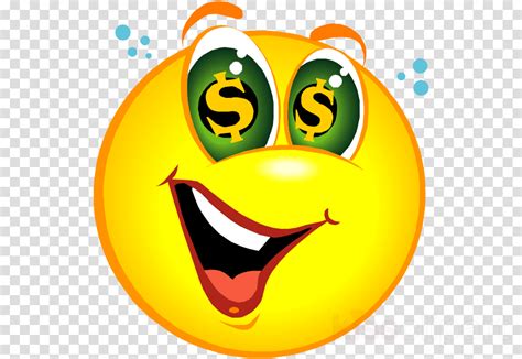 Happy Money Clipart Smiley Emoticon Clip Art Mata Duitan Png