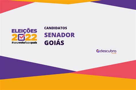 Candidatos a Senador de Goiás nas Eleições 2022