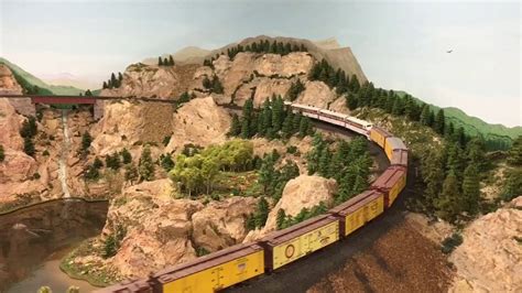 Movie The Rocky Mountain Lines Ho Scale Model Railroad 187 Burlington