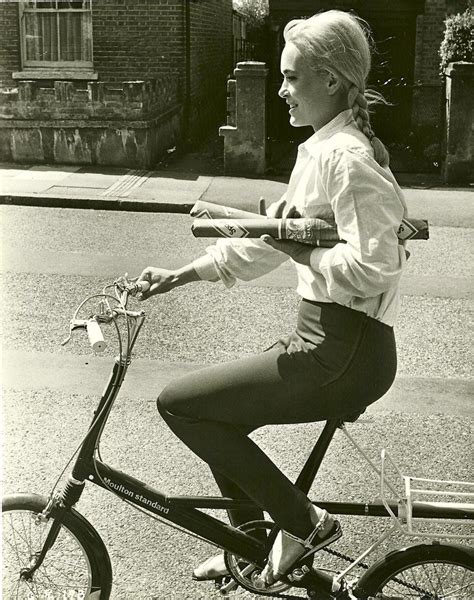 Shirley Eaton Rides A Bike Bicycle Chic Bike Stylish Bicycle