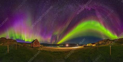 Aurora Borealis Greenland Stock Image C0511260 Science Photo