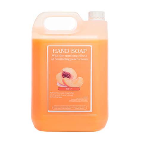 Peach Handwash Refill Liquid Soaps Hand Washing And Skin Care