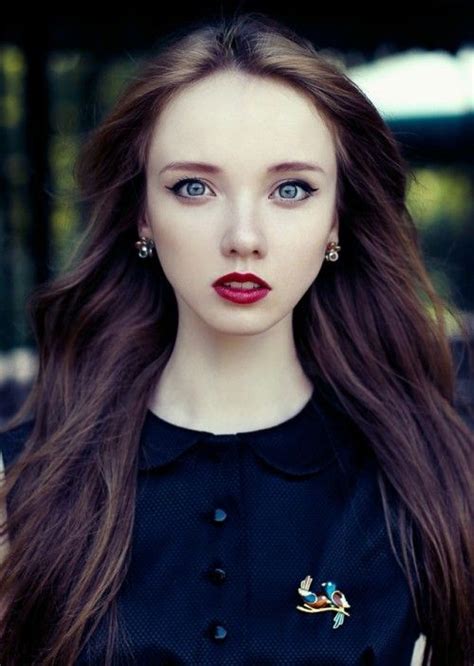 Picture Of Olesya Kharitonova Beautiful Redhead Beauty Ethereal Beauty