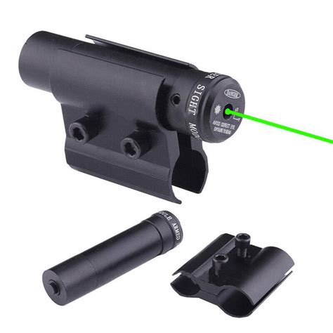 Mini Green Laser Sight Barrel Clamp Holder Mount For Rifle Scope Torch