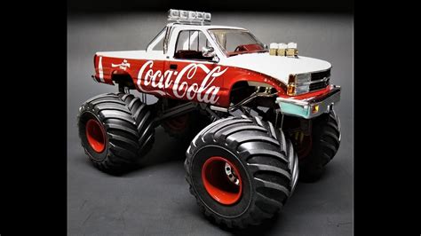 1988 Chevy Silverado Coca Cola Coke Monster Truck 125 Scale Model Kit