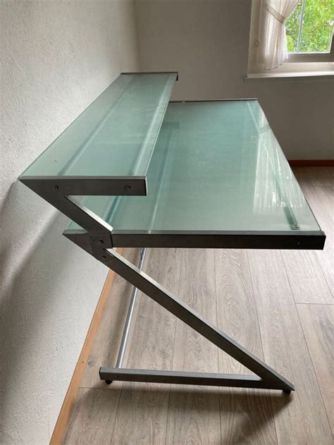 Bist du auf der suche nach passenden schreibtischplatten aus holz oder glas. Glas Schreibtisch | Kaufen auf Ricardo
