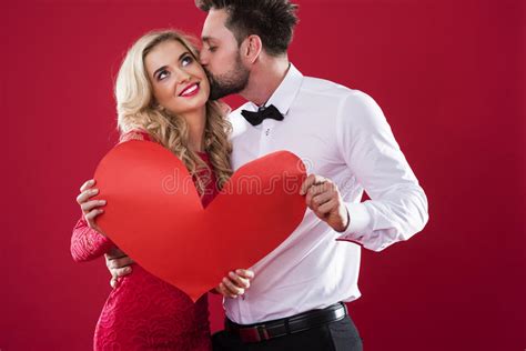 Valentines Couple Stock Image Image Of Bonding Close 97673771