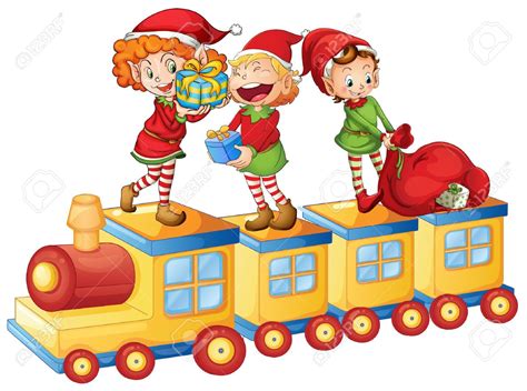 Christmas Train Clipart Free Download On Clipartmag