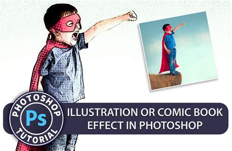 Illustration Or Comic Book Effect In Photoshop Eric Renno