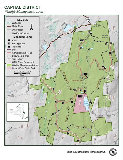 Capital District Wildlife Management Area Map Nys Dept Of