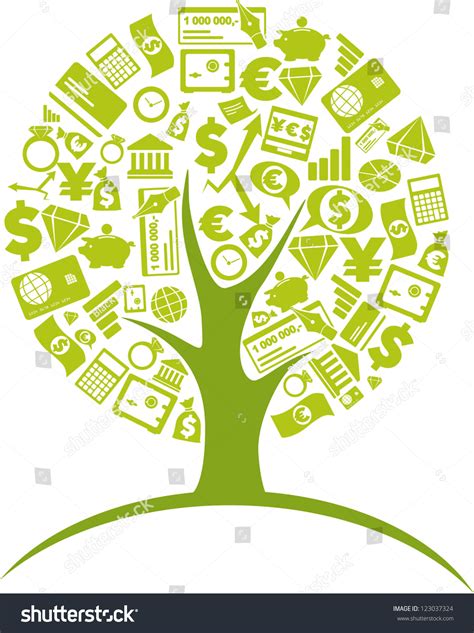 Business Tree Economic Growth Concept Stock Vector 123037324 Shutterstock